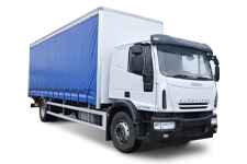 Car Hire Bury - 18 Tonne Curtain Side Truck - Truck hire Bury