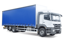 Car Hire Bury - 26 Tonne Curtain Side Lorry - Truck hire Bury