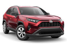 Car Hire Bury - RAV4 Auto - car hire Bury